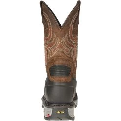 Justin Boot Company Men's Tumbled Mahogany Brown Buffalo 11in. Top -Justin Sale Shop WK2110 3