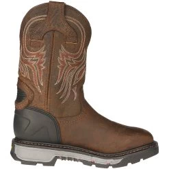 Justin Boot Company Men's Tumbled Mahogany Brown Buffalo 11in. Top -Justin Sale Shop WK2110 4