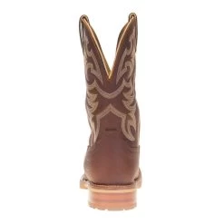 Justin Boot Company Mens H2O MARSHAL WHISKEY NEAT BROWN 11` BROWN TOP SOFT TOE SQ TOE -Justin Sale Shop WK4201 3