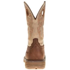Justin Boots Men's Justin Stampede Rush Rust 11in. Cream Maldova Top Comp Toe Work Boot -Justin Sale Shop WK4338 3