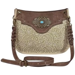 Justin Lace Accent Crossbody Purse