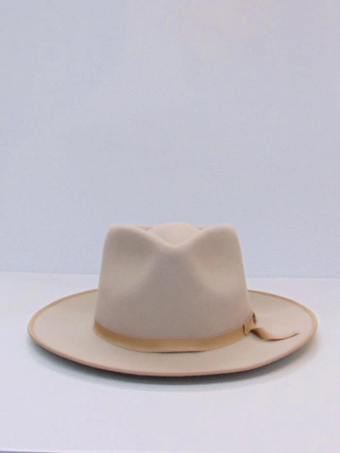 Justin JF06T1DRAK3014 Mens Bent Rail 6X Drake Buck Hat Beige 4 Justin JF06T1DRAK3014 Mens Bent Rail 6X Drake Buck Hat Beige - Image 2