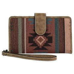 Justin Women's Aztec Jacquard Wallet