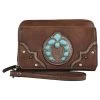 Justin Women's Turquoise Naja Concho Wallet -Justin Sale Shop justin women s turquoise naja concho wallet