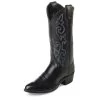 Justin Boots Justin Mens' Western Black London Calf Vamp And 13" Upper 1409 -Justin Sale Shop n2394857824816284688 2 8
