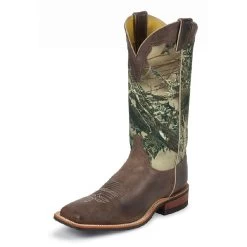 Justin Boots Justin Men's Chocolate America Cowhide Boots