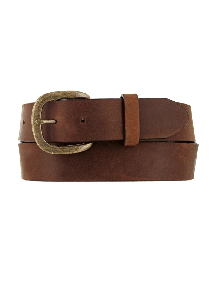 Justin 232BD Work Basic Leather Belt Bark 3 Justin 232BD Work Basic Leather Belt Bark