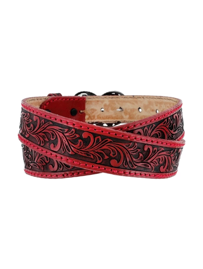 Justin C21337 Womens True Heartland Belt Red 4 Justin C21337 Womens True Heartland Belt Red - Image 2