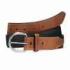 Justin 53700 Mens Classic Western Belt Black Brown -Justin Sale Shop t3jwagjj
