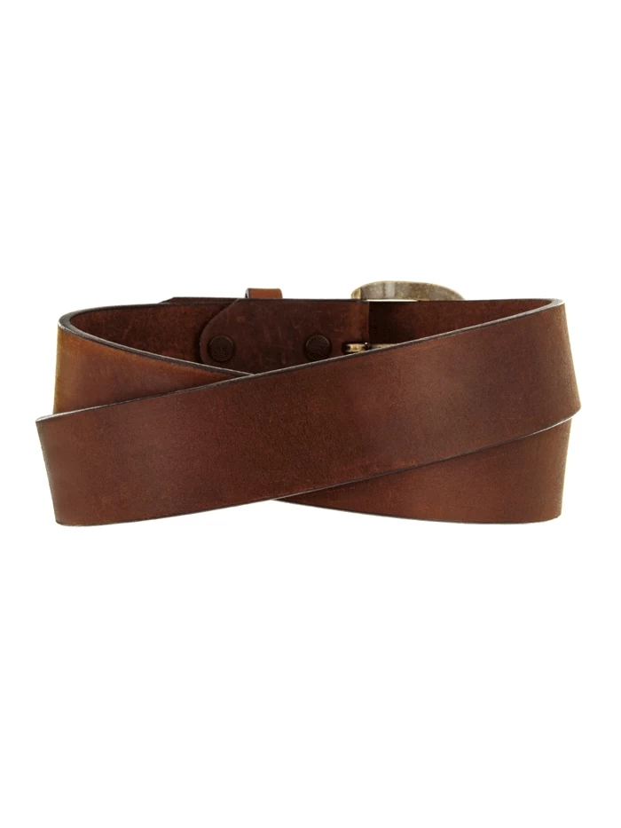 Justin 232BD Work Basic Leather Belt Bark 4 Justin 232BD Work Basic Leather Belt Bark - Image 2