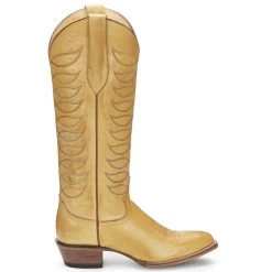 Justin Boots Women's Whitley Antique Yellow Vintage Justin Cowgirl Boots -Justin Sale Shop vn4462 4